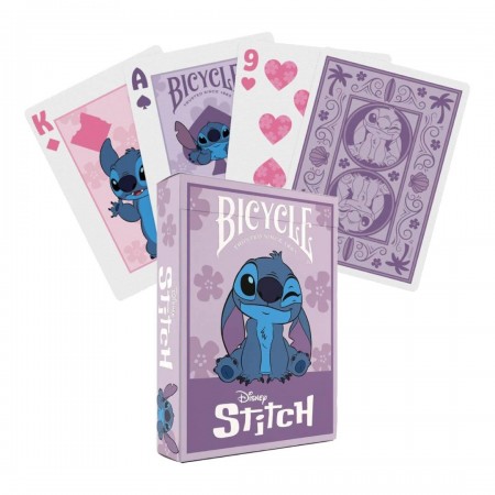 Disney Stitch žaidimo kortos Bicycle
